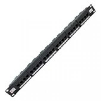 24 Port Elite CAT 5E Patch Panel 